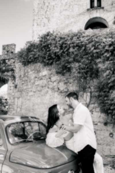 Borgo Pignano Engagement Photoshoot in Tuscany - 1
