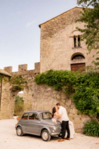 Borgo Pignano Engagement Photoshoot in Tuscany - 2