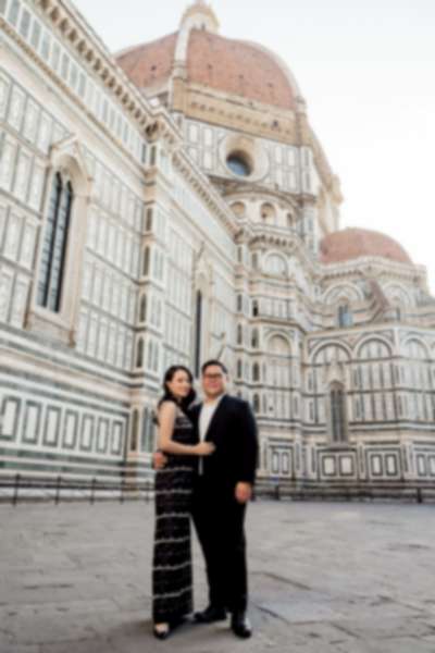 Surprise Proposal at San Miniato Panoramic Terrace, Florence - 28