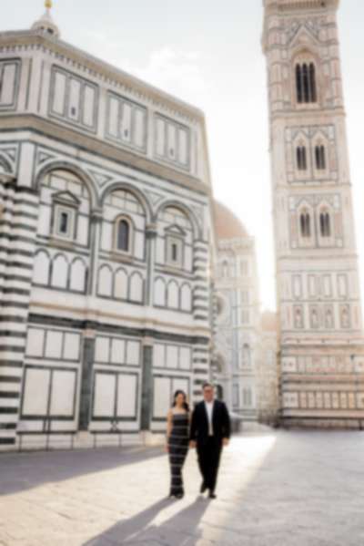 Surprise Proposal at San Miniato Panoramic Terrace, Florence - 23