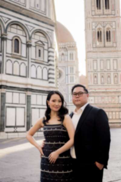 Surprise Proposal at San Miniato Panoramic Terrace, Florence - 27