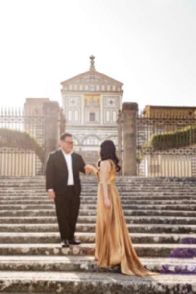 Surprise Proposal at San Miniato Panoramic Terrace, Florence - 8