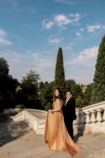 Surprise Proposal at San Miniato Panoramic Terrace, Florence - 9