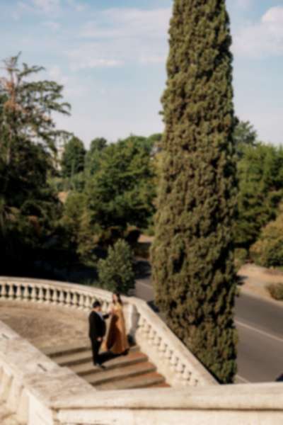 Surprise Proposal at San Miniato Panoramic Terrace, Florence - 3