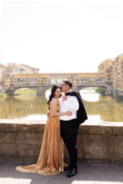 Surprise Proposal at San Miniato Panoramic Terrace, Florence - 13