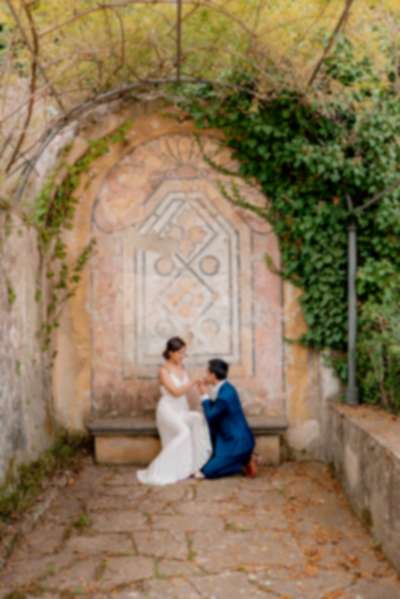 Proposal at Villa Bardini Gardens, Florence - 4