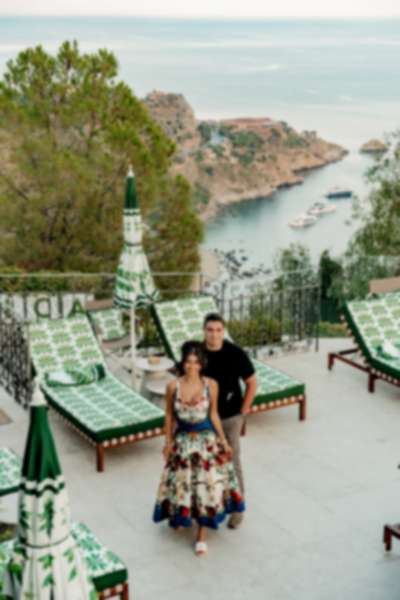 Four Seasons Taormina Sunset Engagement Photoshoot - 4