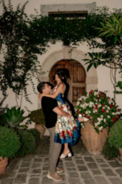 Four Seasons Taormina Sunset Engagement Photoshoot - 38