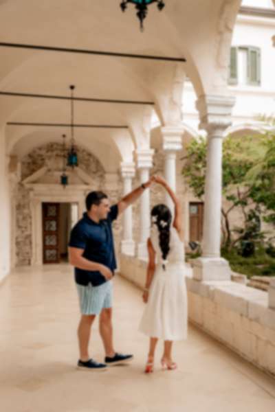Four Seasons Taormina Fashion Engagement Photoshoot - 15