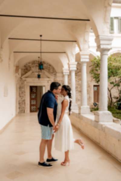 Four Seasons Taormina Fashion Engagement Photoshoot - 17