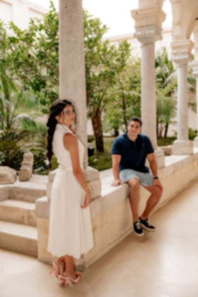 Four Seasons Taormina Fashion Engagement Photoshoot - 18