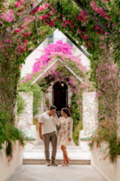 Four Seasons Taormina Fashion Engagement Photoshoot - 19
