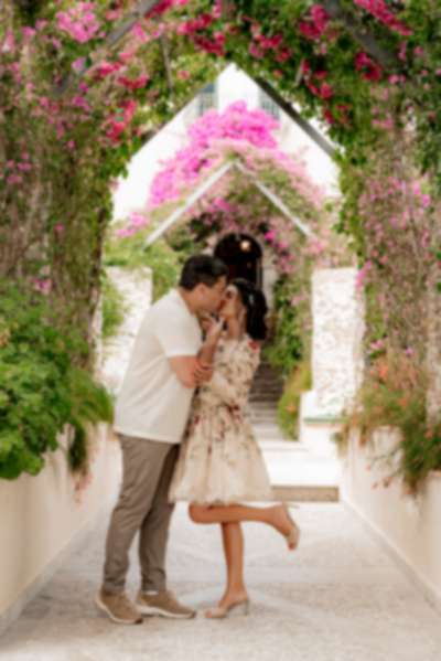Four Seasons Taormina Fashion Engagement Photoshoot - 21
