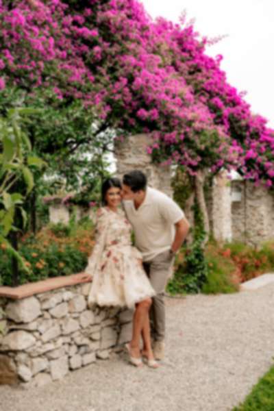 Four Seasons Taormina Fashion Engagement Photoshoot - 22