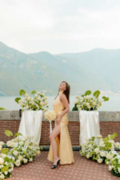 Luxury Lake Como Proposal at Villa Pessina | Romantic Engagement Photography - 23