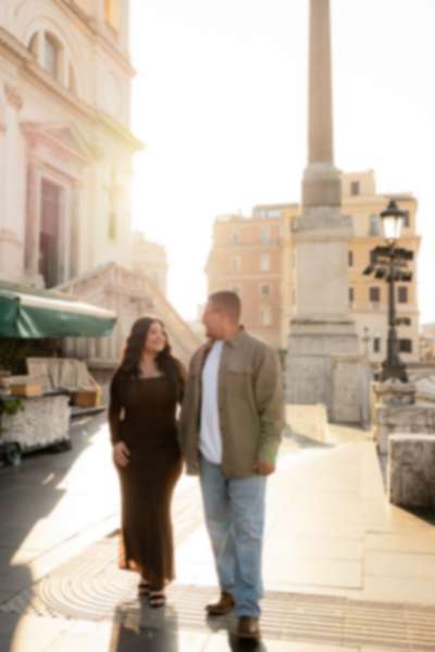 Cinematic Couple Photoshoot Across Iconic Rome - 15