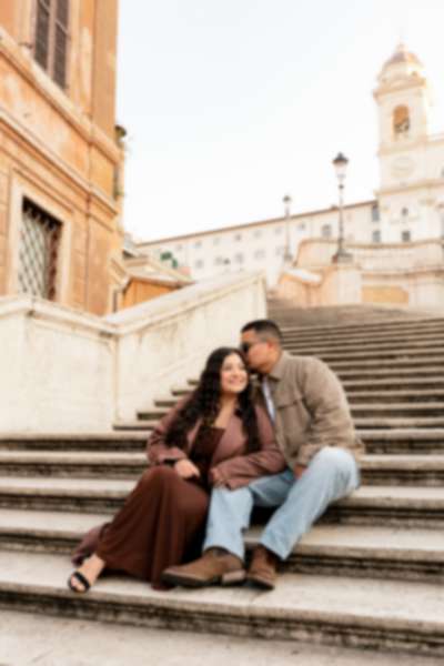 Cinematic Couple Photoshoot Across Iconic Rome - 12