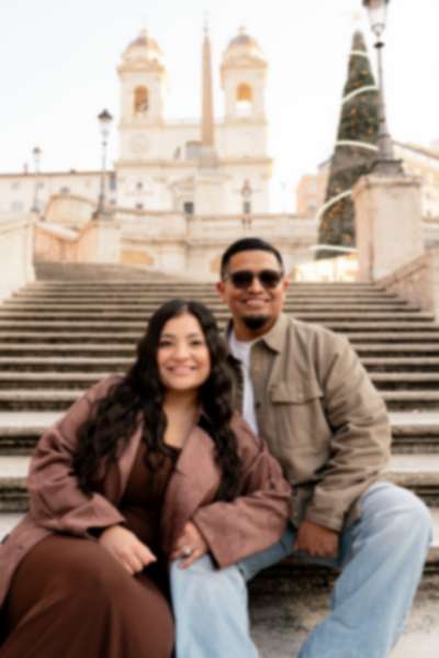 Cinematic Couple Photoshoot Across Iconic Rome - 5