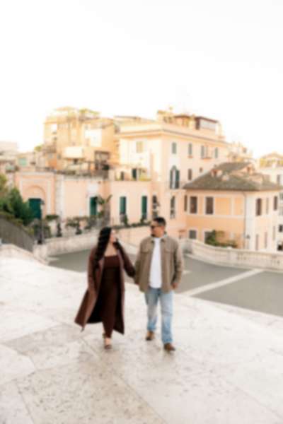 Cinematic Couple Photoshoot Across Iconic Rome - 6
