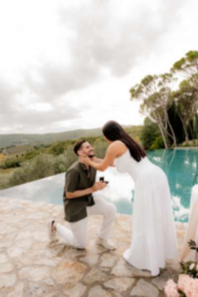 Romantic Surprise Proposal in Tuscany - 20