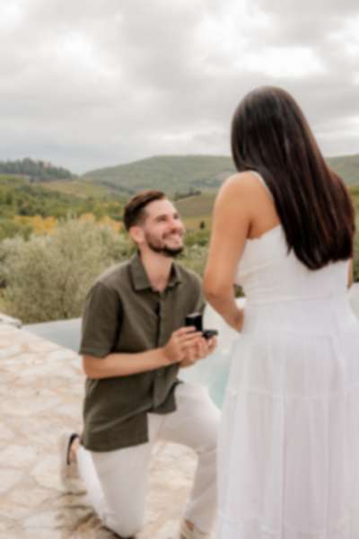 Romantic Surprise Proposal in Tuscany - 16