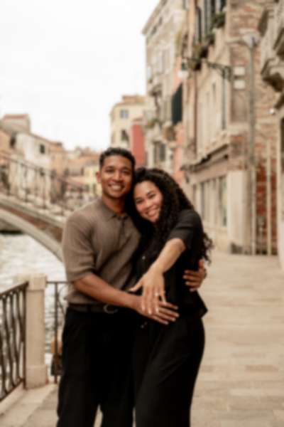 Surprise Proposal by a Canal Bridge in Venice - 12