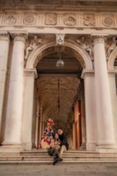 Winter Surprise Proposal on a Gondola in Venice - 2