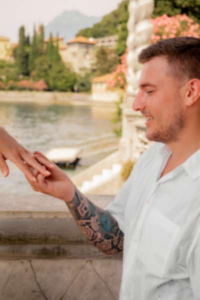 Surprise Proposal at Villa Monastero, Lake Como - 2
